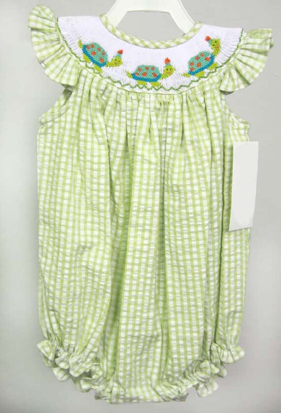 smocked infant clothes