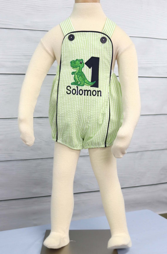 Dinosaur 1st 2025 birthday outfit