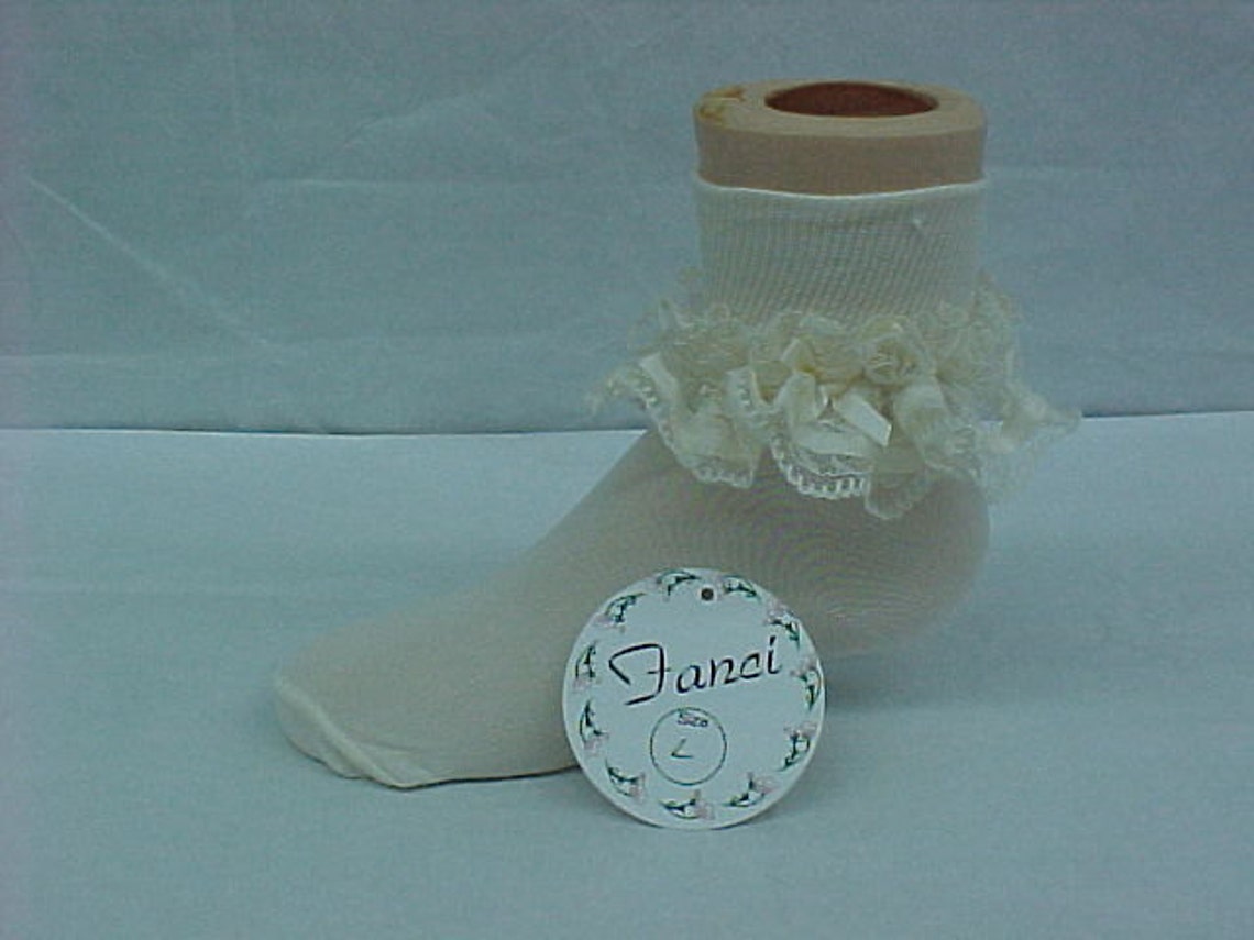 Ruffle Socks Baby Socks Pageant Socks Girls Socks Lace - Etsy