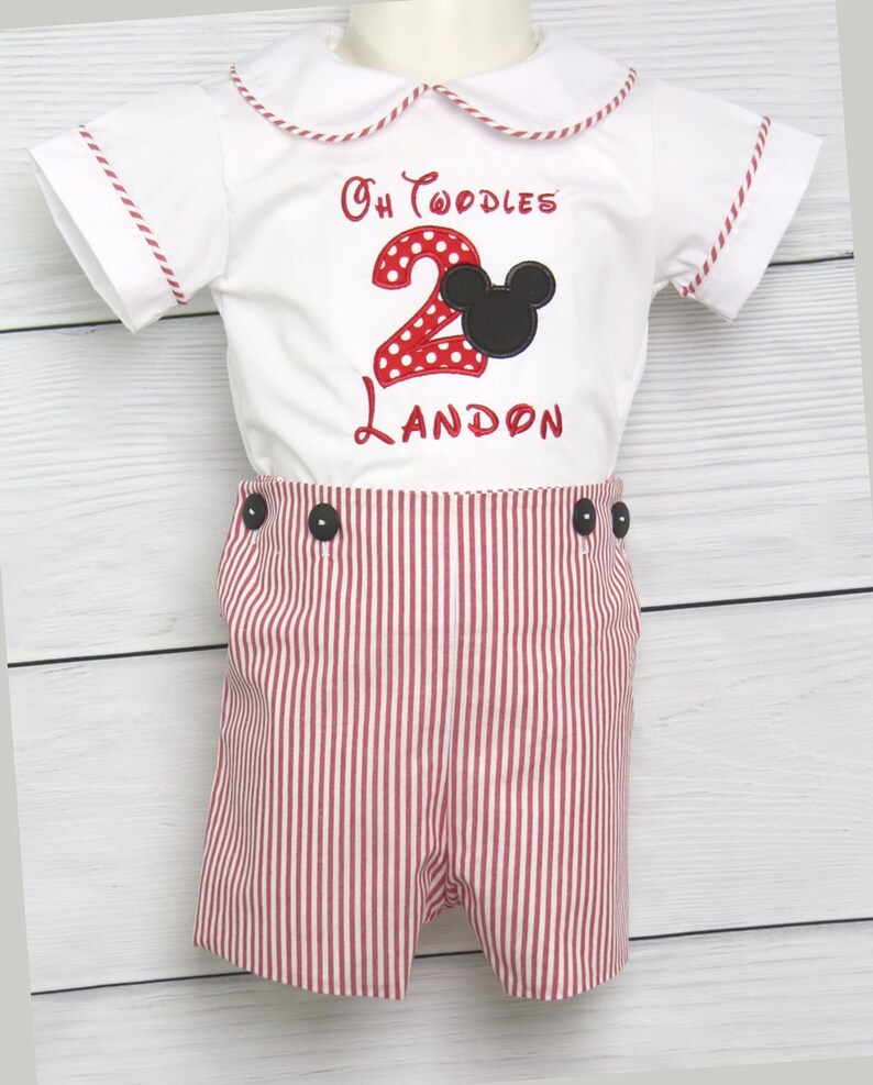 Mickey Mouse Outfit Boy 293715 Mickey Mouse Birthday Shirt Mickey Mouse First Birthday Boy Mickey First Birthday Shirt