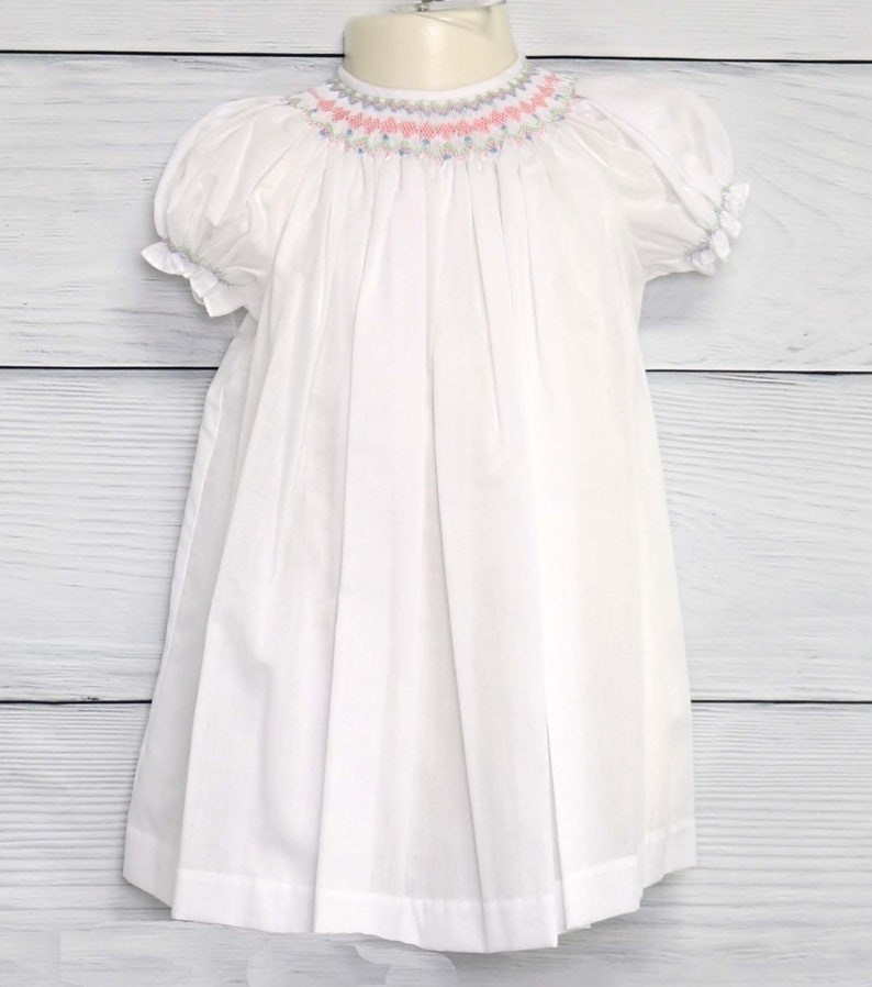 Smocked Dresses Baby Girl Easter Outfit Girl Smocked Easter Etsy