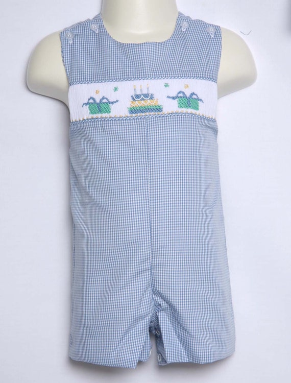 smocked baby boy clothes