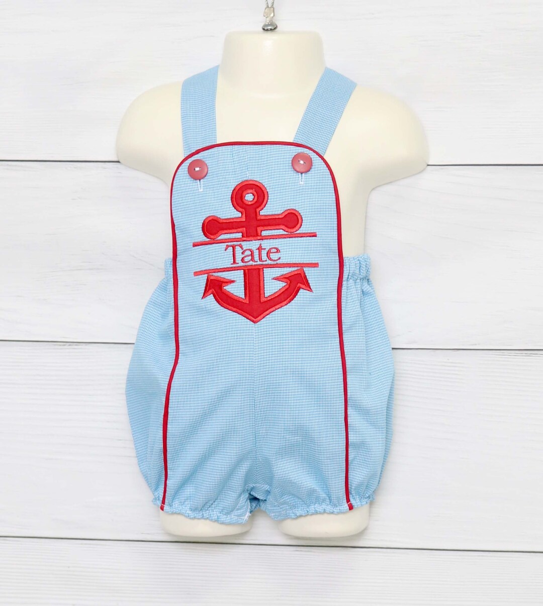 Baby Boy Sunsuit, Boys Sunsuit, Baby Boy Sailor Suit, Baby Sunsuit, Boys Sunsuits, Nautical