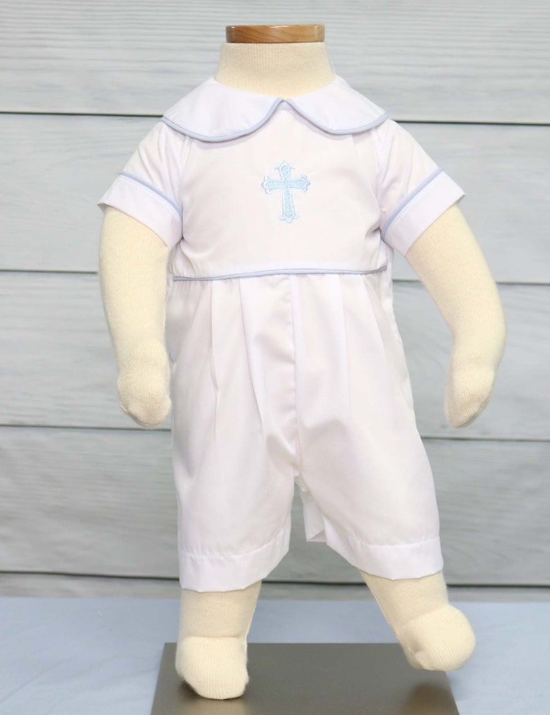 Boys Baptism Outfit Baptism Clothes for Boy Baptism Boy Etsy