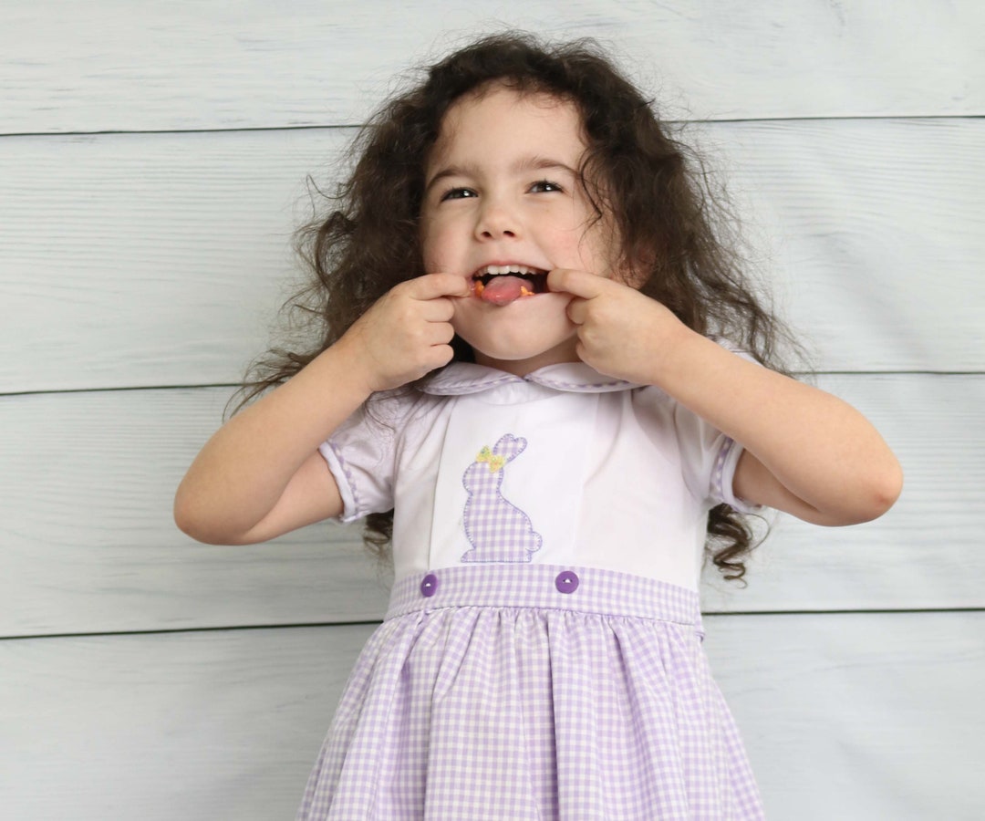 Toddler Bunny Dress, Toddler Easter Dress, Baby Easter Outfit, Bunny