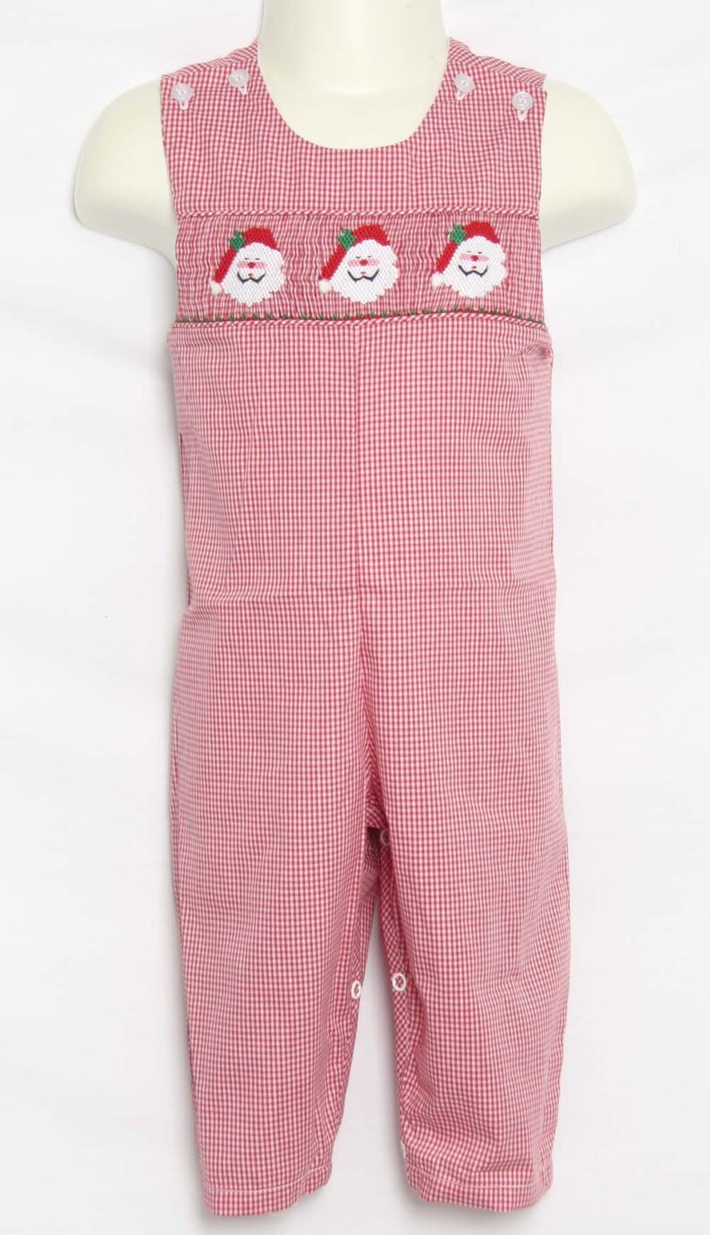 Baby Boy Christmas Outfit Smocked Smocked Christmas Boy Etsy