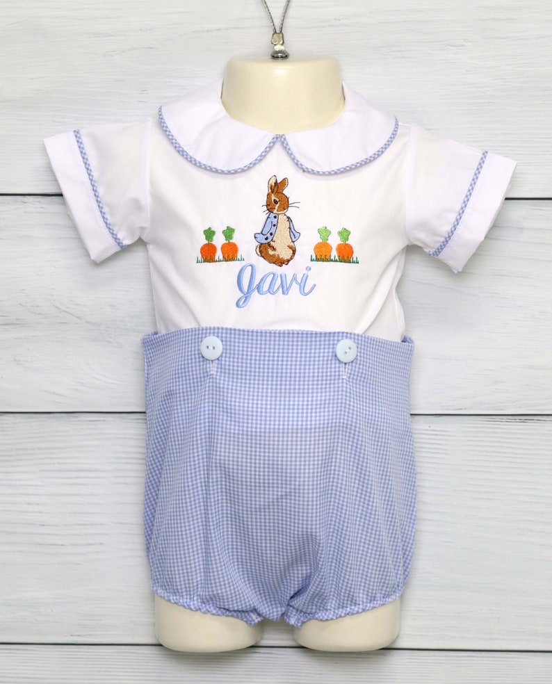 Easter Outfit Baby Boy Baby Boy Easter Outfit Peter Rabbit Etsy