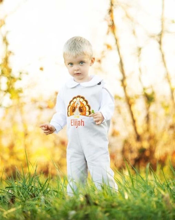 Baby thanksgiving clearance outfit boy