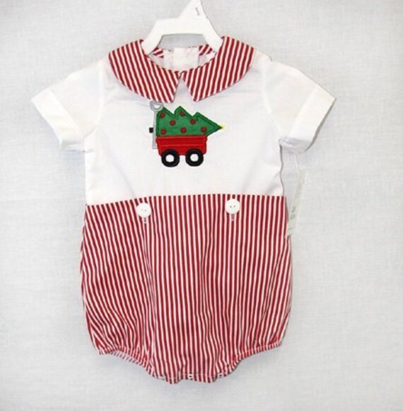 baby's first christmas outfit boy