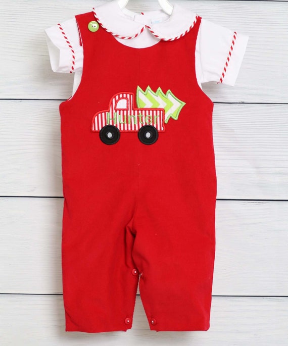 boys christmas romper