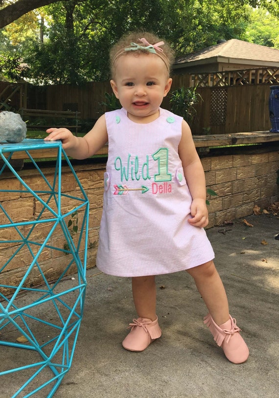 baby girl one year old birthday dress