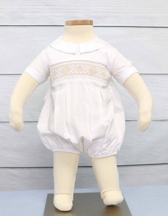 Smocked Clothes Baby Easter Outfit With Ecru Boy Easter Outfit