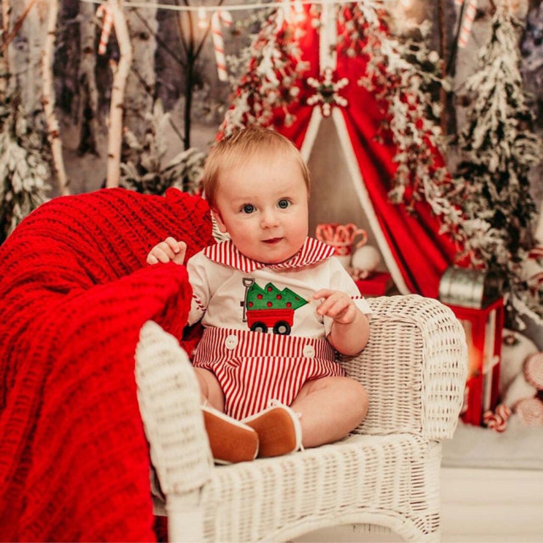Baby Christmas Christmas Clothing Boys Christmas Bubble Etsy