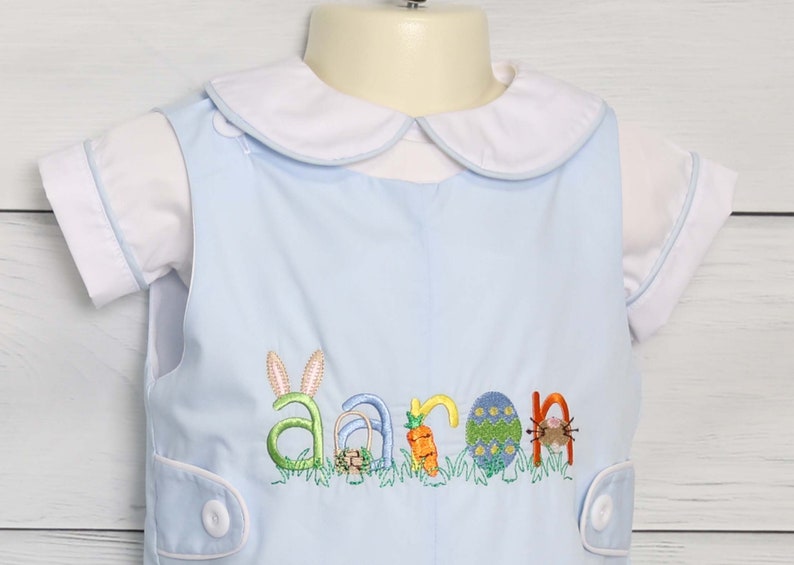 Easter Sibling Outfits Easter Boy Rompers Baby Boy Easter Etsy