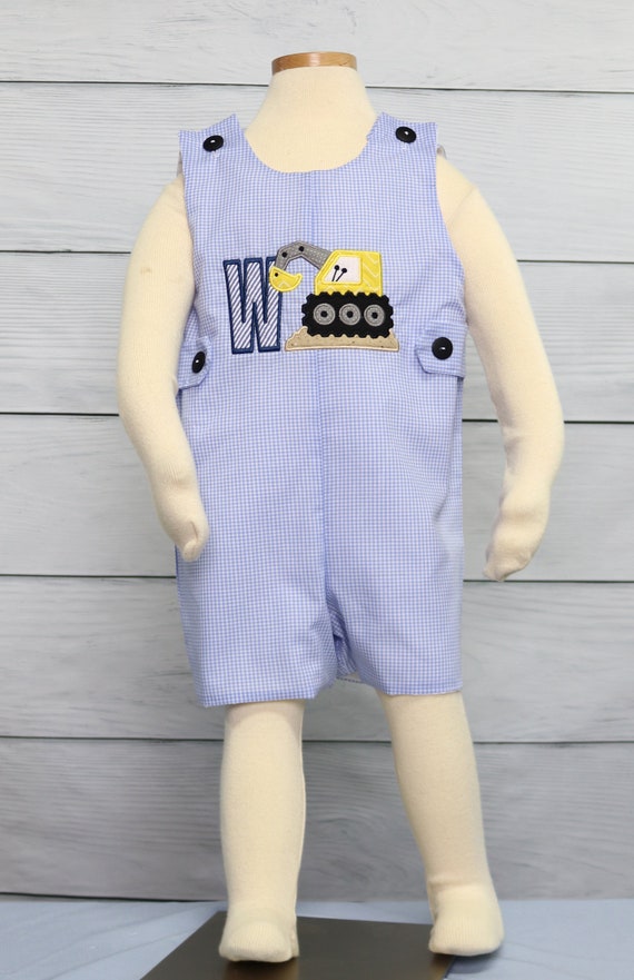 baby boy construction outfit