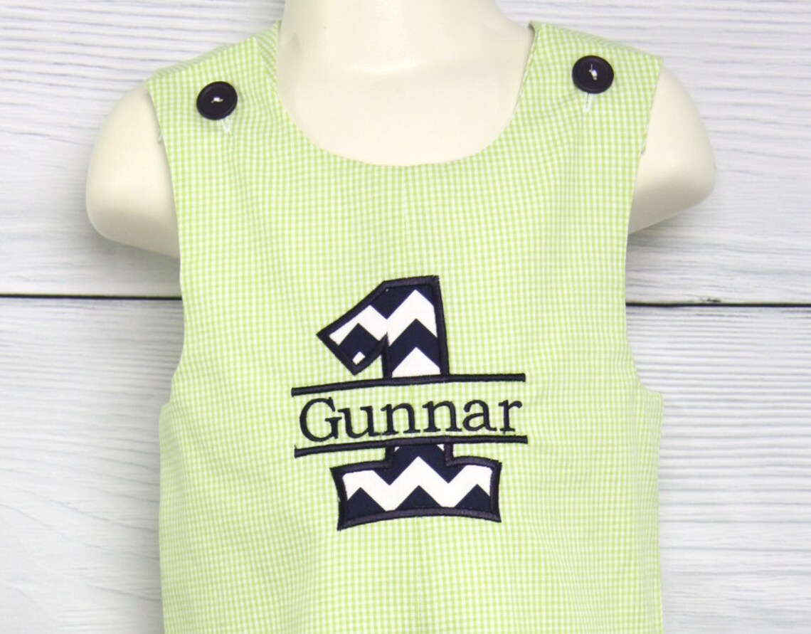 One Year Old Boy Birthday Outfit First Birthday Boy Outfit Etsy