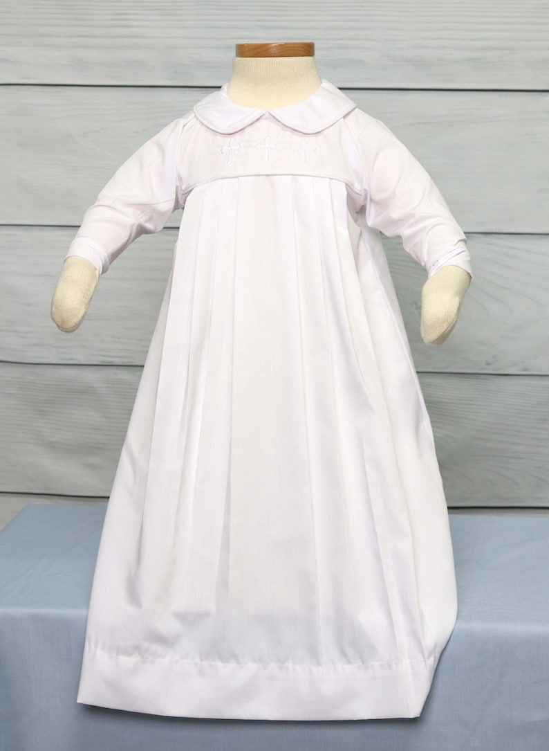 Baby Christening Gowns, Baptism Gowns, Christening Gown for Boys, Heirloom Christening Gown, Baptism Gown Boy, Christening Gown Boy 294064 image 1