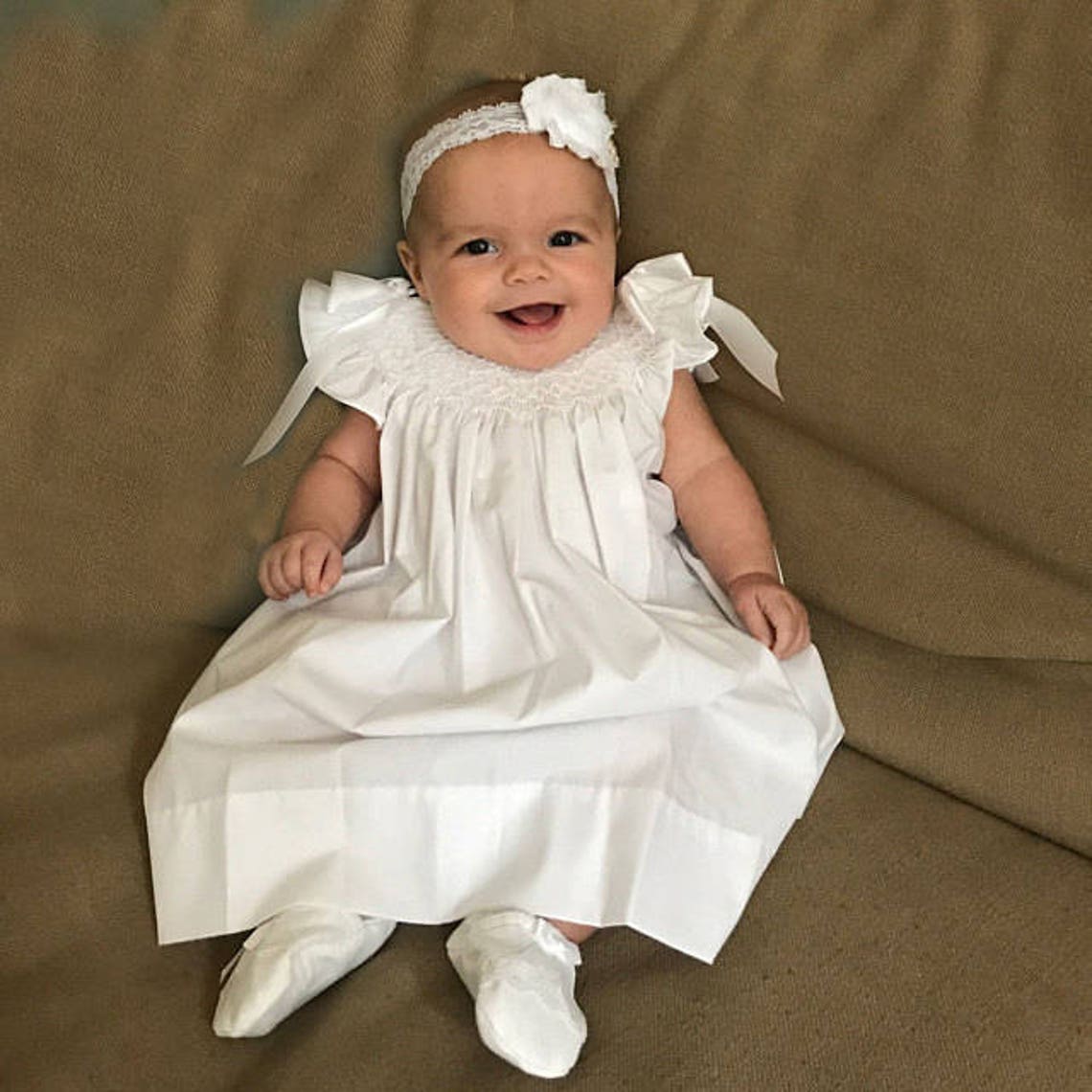Newborn Baptism Dress Baptism Dress for Newborn Girl Baby Etsy