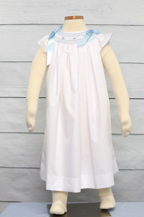 smocked easter dress baby