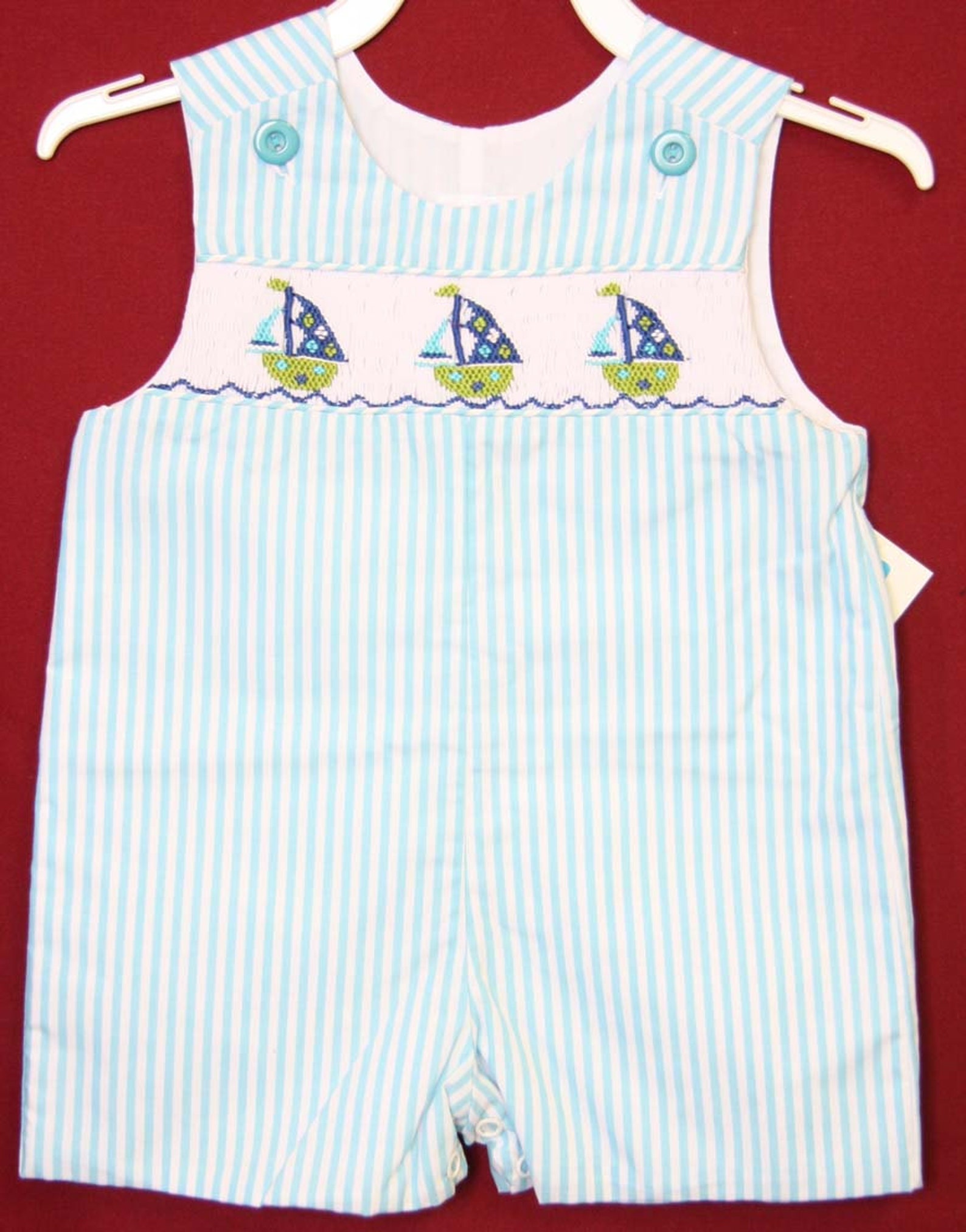 Smocked Baby Boy Clothes Boys Smocked Romper Smocked Easter Etsy