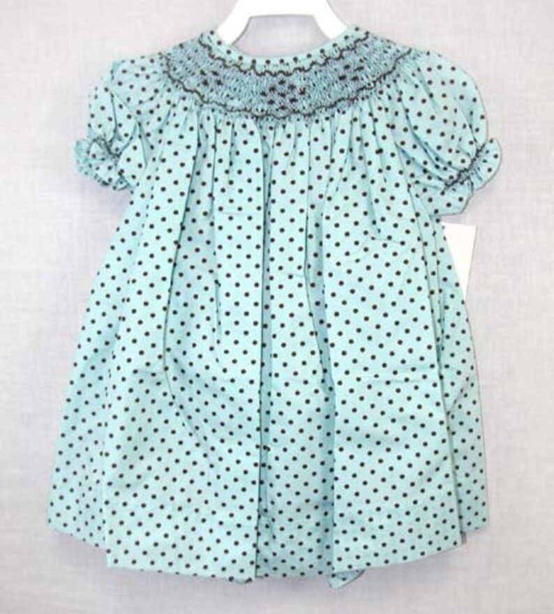 Monzón smocked blouse and bloomer set baby