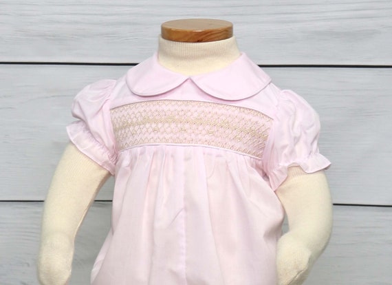 Infant Girl Clothes with Smocking, Childrens Clot… - image 2