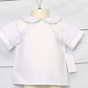 Boys Peter Pan Shirt LS Woven WAW & RR main image 0