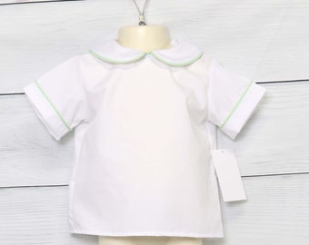 Peter Pan Collar Shirt, Peter Pan Collar Shirt Boys, Boys Peter Pan Collar Shirt, Toddler Boy Dress Shirt, Zuli Kids 292882