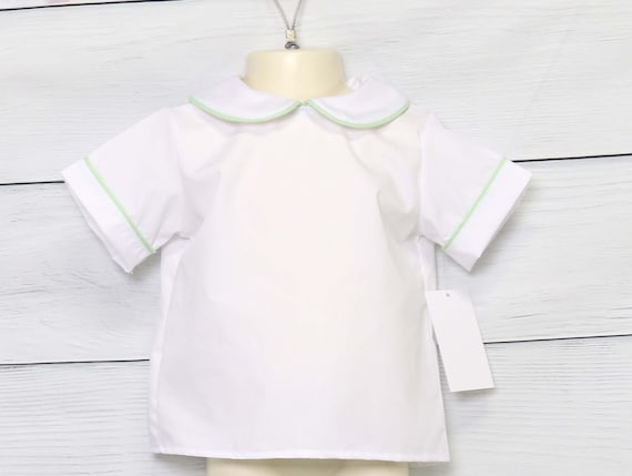 Peter Pan Collar Shirt, Peter Pan Collar Shirt Boys, Boys Peter Pan Collar Shirt, Toddler Boy Dress Shirt, Zuli Kids 292882 Il_570xn