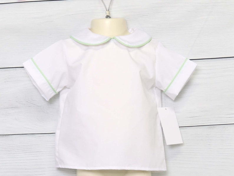 Peter Pan Collar Shirt Peter Pan Collar Shirt Boys Boys Etsy