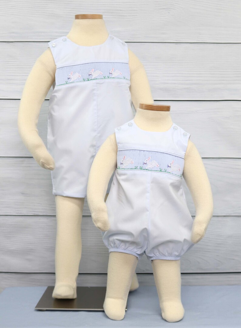 Baby Boy Easter Outfit 412850 -DD230 Easter Bunny Romper for Boy Boys Easter Outfit Babys First Easter