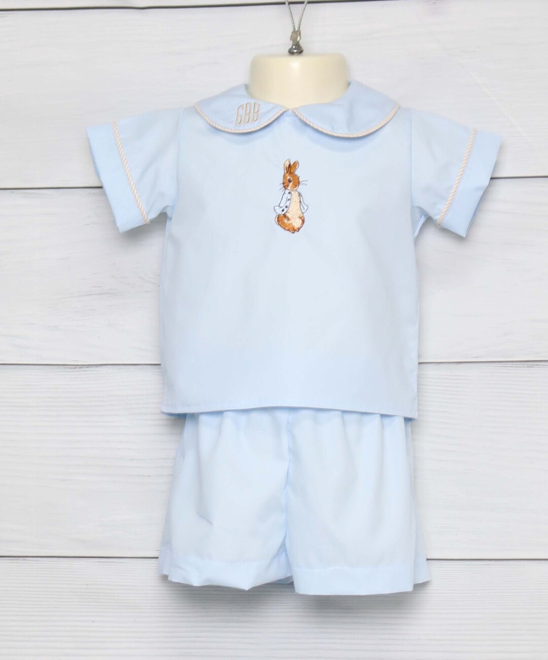 Toddler Boy Easter Outfit, Easter Bunny Romper,baby Boy Easter Outfit