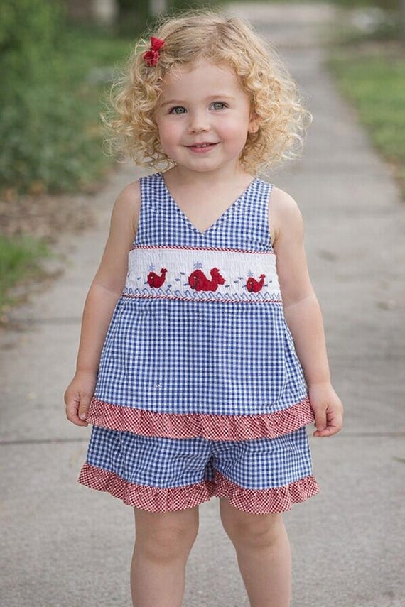 blue gingham baby dress Light Blue Gingham Smocked Willow Dress