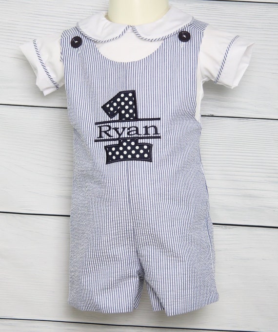 1 birthday baby boy dress