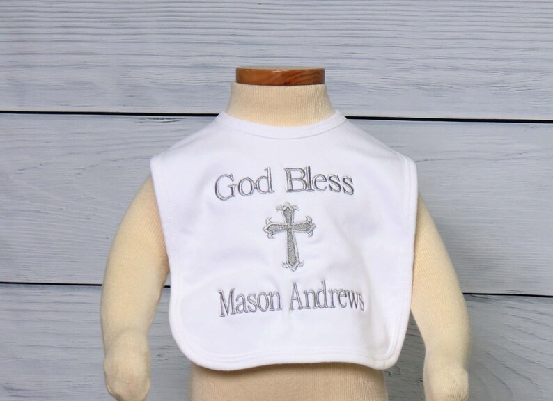 LDS Baby Blessing Christening Bibs for Boys Christening Bib Etsy UK