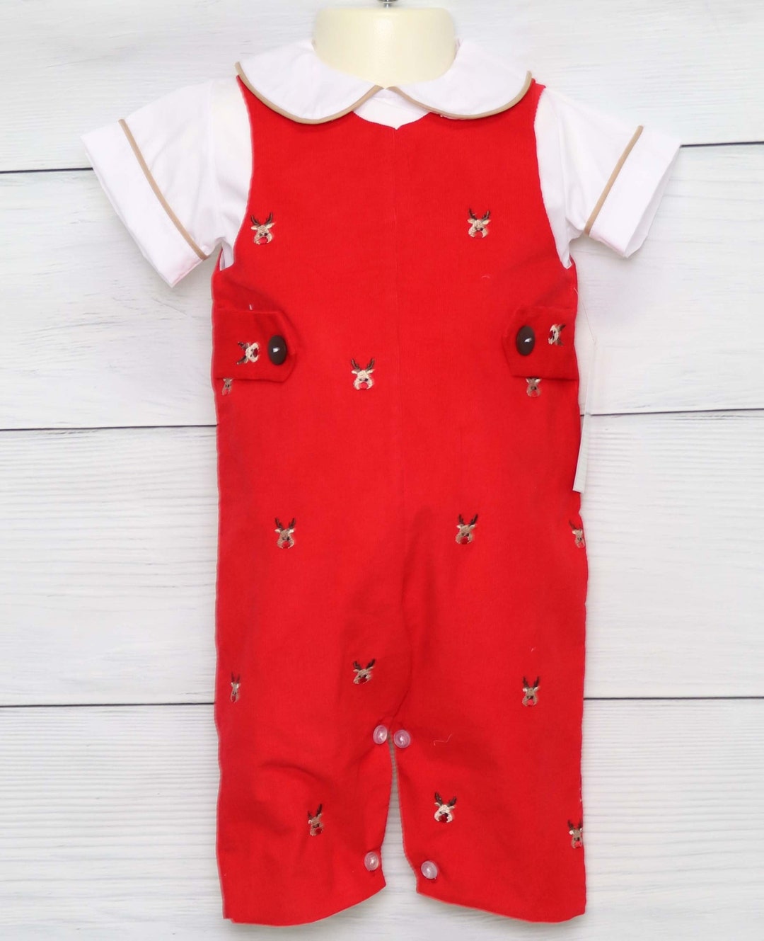 Baby Christmas Outfit Baby Boy Christmas Outfit Christmas Etsy