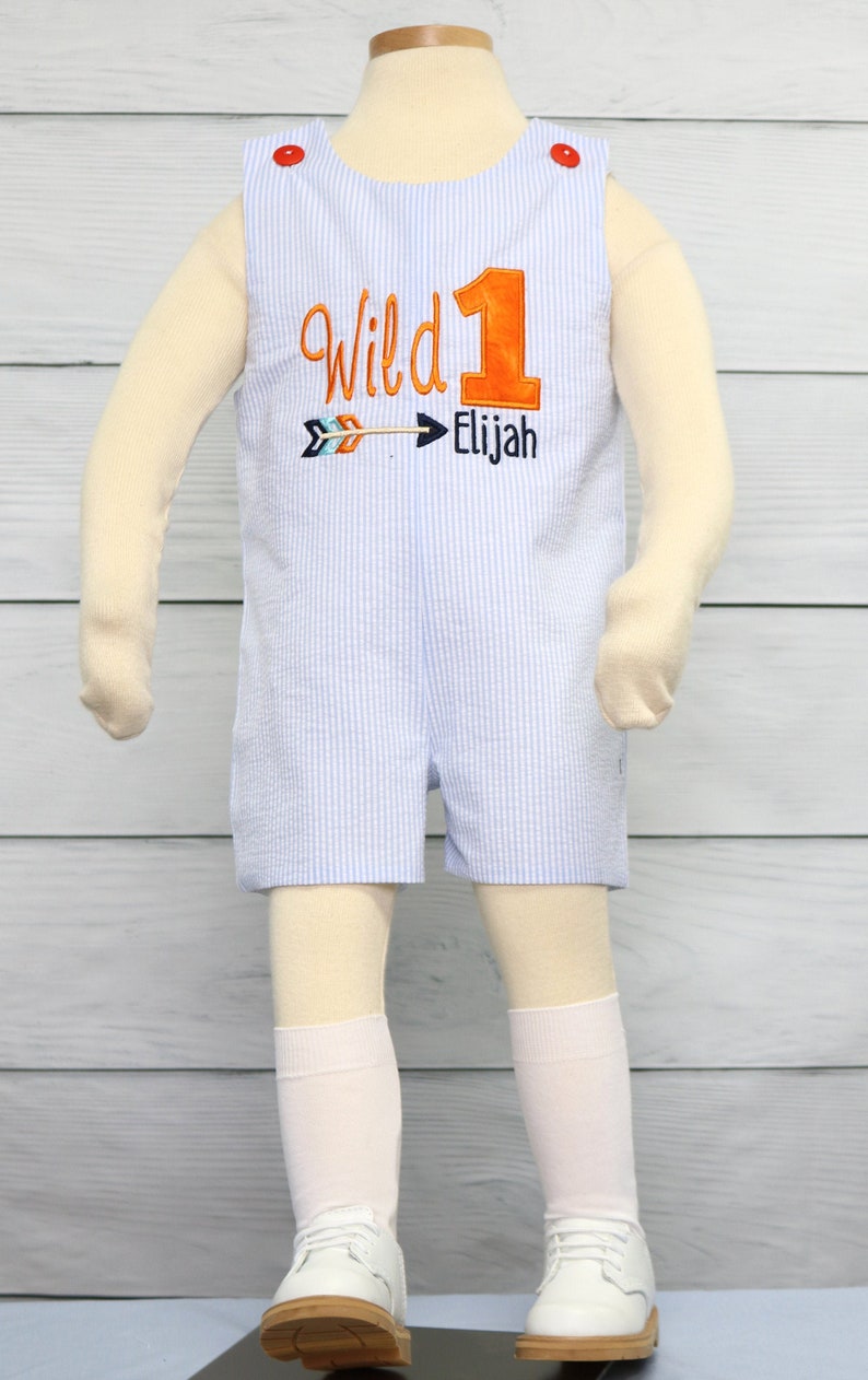 wild one baby boy outfit