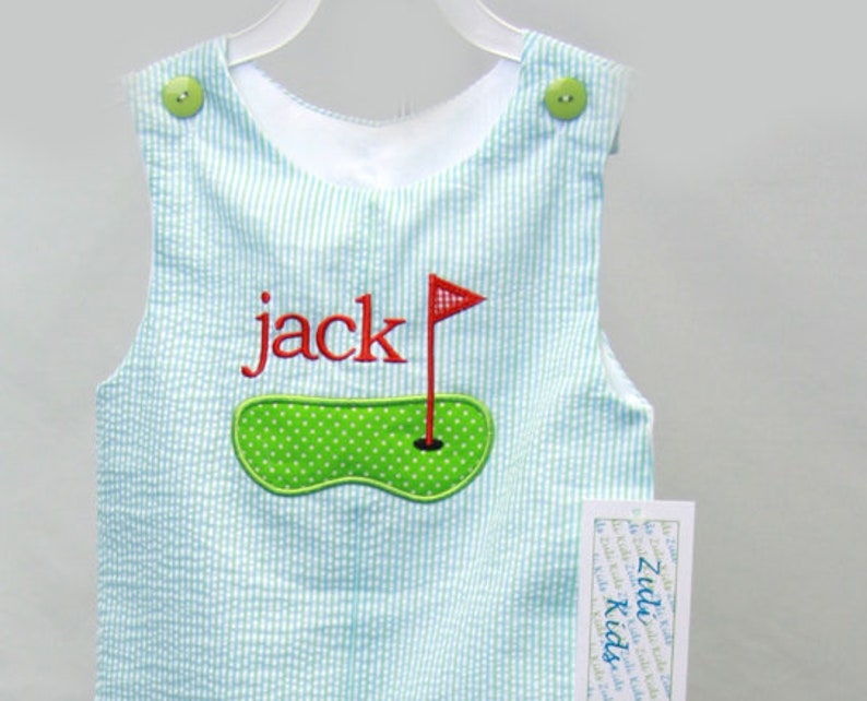 Baby Boy Golf Newborn Golf Baby Golf Outfit Golf Jon Jon Etsy