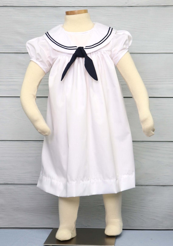 sailor dress for baby girl