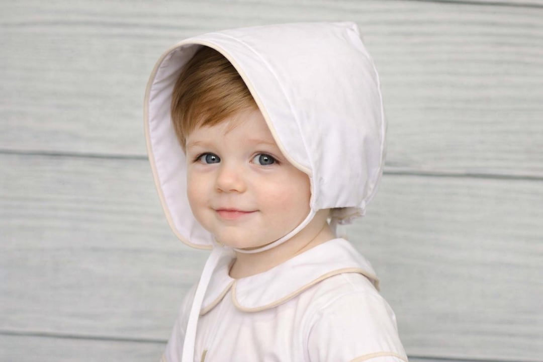 Baptization Hat Baby Boy Baptism Hat - Baby Boy Hats - Baby Boy Christening Hat ...