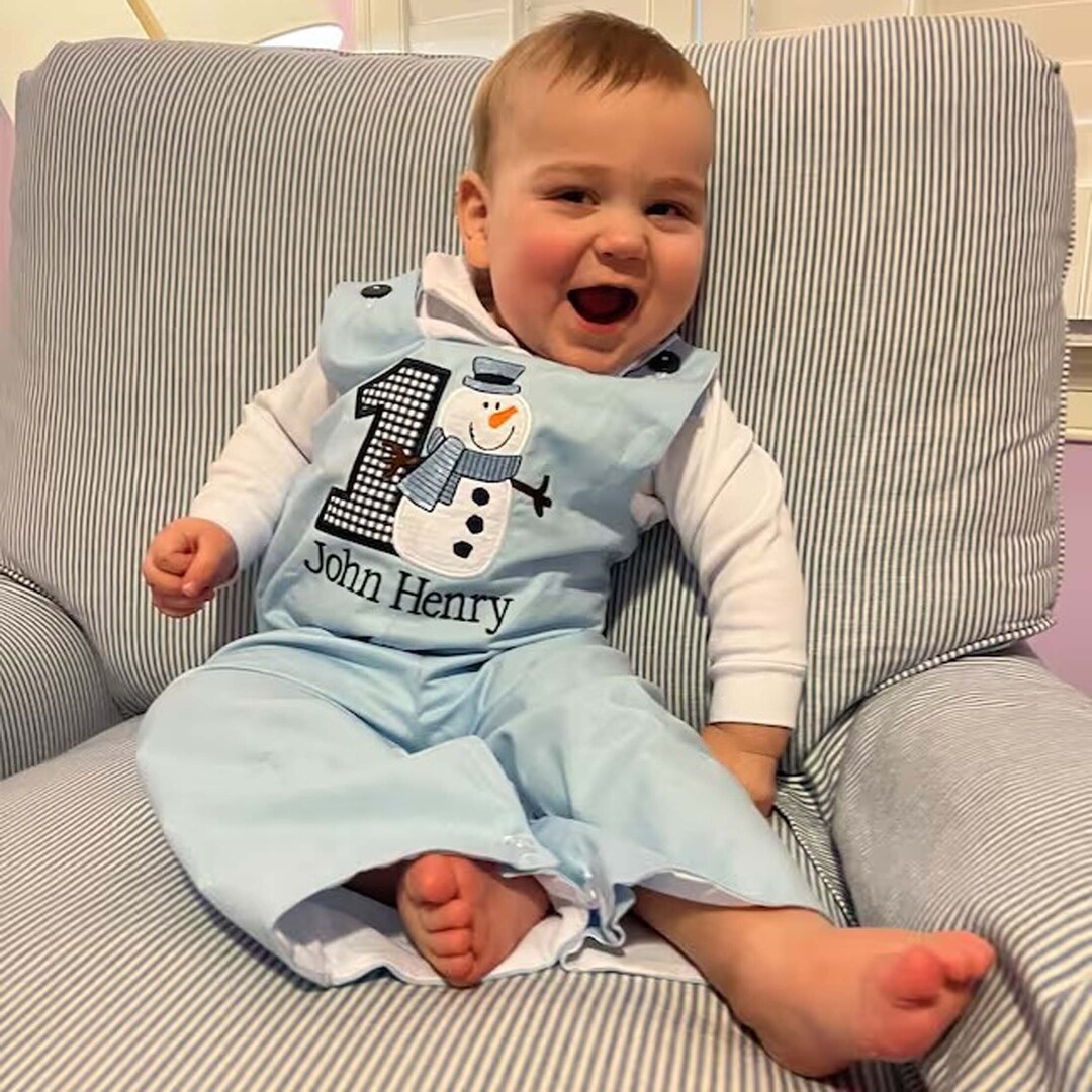 Onederland Cake Smash Winter Onederland Birthday Outfit Boy Winter