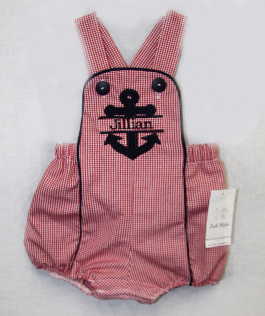 Baby Boy Sunsuit, Baby Sailor Outfit, Baby Boy Nautical Outfit, Baby