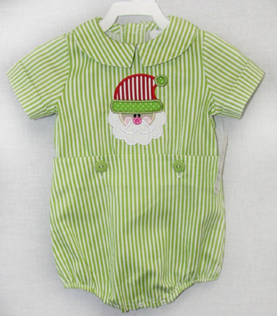 Items similar to Baby Boy Romper Outfits Baby Christmas Clothes