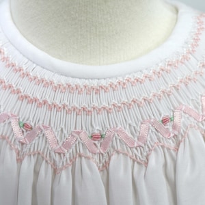 Smocked Dress, Girls Smocked Dress, Toddler Smocked Dress, Smocked Dresses, Girls Smocked Dresses, White Dress, Zuli Kids 412657 -DD137