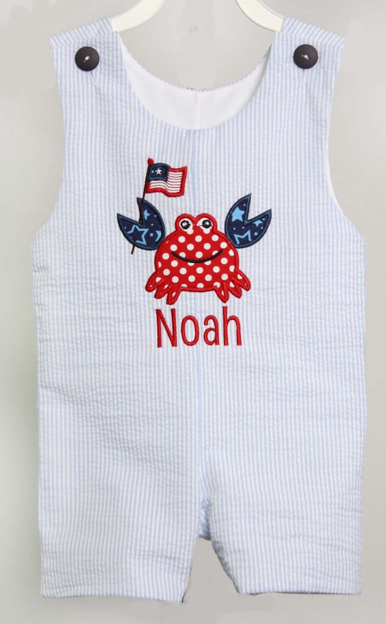 4th of July Outfit Fourth of July Baby Boy Romper Etsy