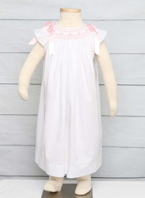 Baby girl shop smocked easter dress