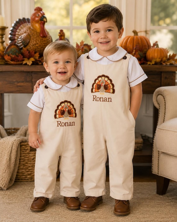 Toddler Thanksgiving Outfit - Pumpkin Patch Outfit - Thanksgiving Sibling Outfits by Zuli Kids 292738