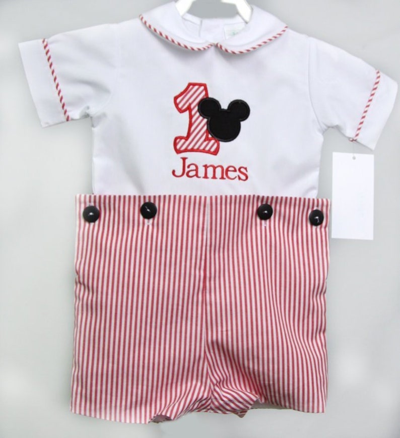 mickey first birthday outfit