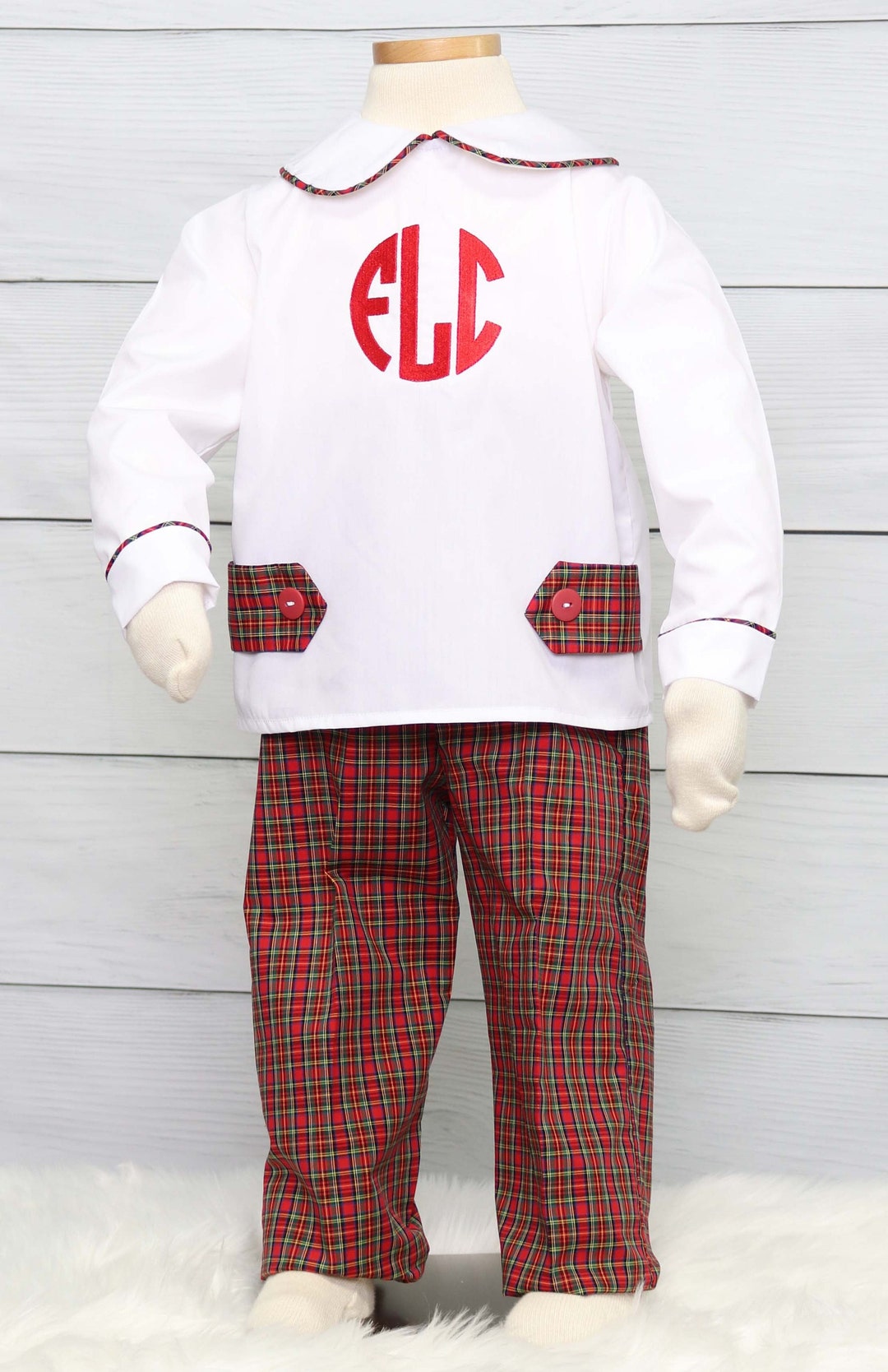 Toddler Boys Christmas Outfit 