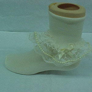 Beaded Socks, Lace Socks, Baby Socks, Frilly Socks, Lace Trim Socks, Kids Socks, Newborn Socks, Toddler Socks, Zuli Kids 292642